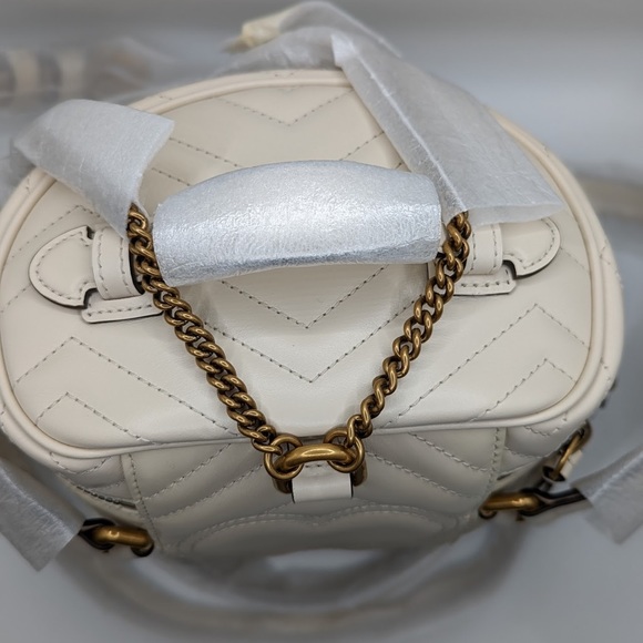 Gucci Marmont Matelasse Mini Backpack Brand New Authentic - Picture 4 of 8